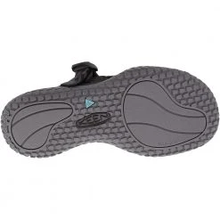 KEEN Solr Toe Post Water Sandals - Womens Black Steel Grey -Rogan‘s Shoes shop KE 1022509 BLK4
