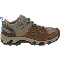 KEEN Steens Vent Hiking Shoes - Womens Timberwolf Smoke Blue