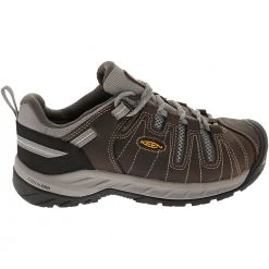KEEN Utility Boots KEEN Utility Flint 2 Low Safety Toe Work Boots - Womens Cascade Brown Surf Spray