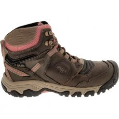 KEEN Ridge Flex Mid Wp Hiking Boots - Womens Brown