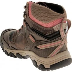 KEEN Ridge Flex Mid Wp Hiking Boots - Womens Brown -Rogan‘s Shoes shop KE 1024921 BRN3