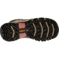 KEEN Ridge Flex Mid Wp Hiking Boots - Womens Brown -Rogan‘s Shoes shop KE 1024921 BRN4