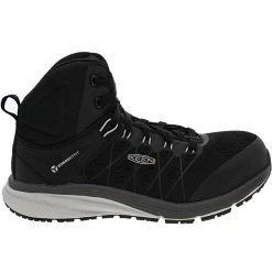 KEEN Utility Boots KEEN Utility Vista Energy Mid Safety Toe Work Shoes - Womens Black