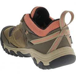 KEEN Ridge Flex Waterproof Hiking Shoes - Womens Brown -Rogan‘s Shoes shop KE 1025295 BRN3
