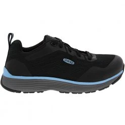 KEEN Utility Boots KEEN Utility Sparta 2 Safety Toe Work Shoes - Womens Airy Blue Black