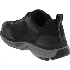 KEEN Utility Boots KEEN Utility Sparta 2 Non-Safety Toe Work Shoes - Womens Steel Grey Black -Rogan‘s Shoes shop KE 1025724 BLK3