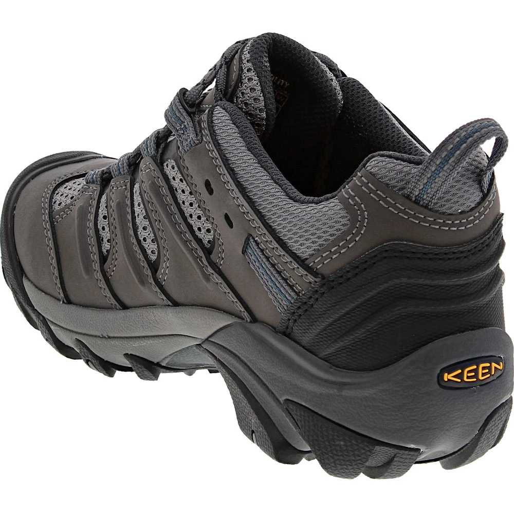KEEN Utility Boots KEEN Utility Lansing Low Safety Toe Work Boots - Womens Magnet Majolica Blue 3 KEEN Utility Boots KEEN Utility Lansing Low Safety Toe Work Boots - Womens Magnet Majolica Blue - Image 3