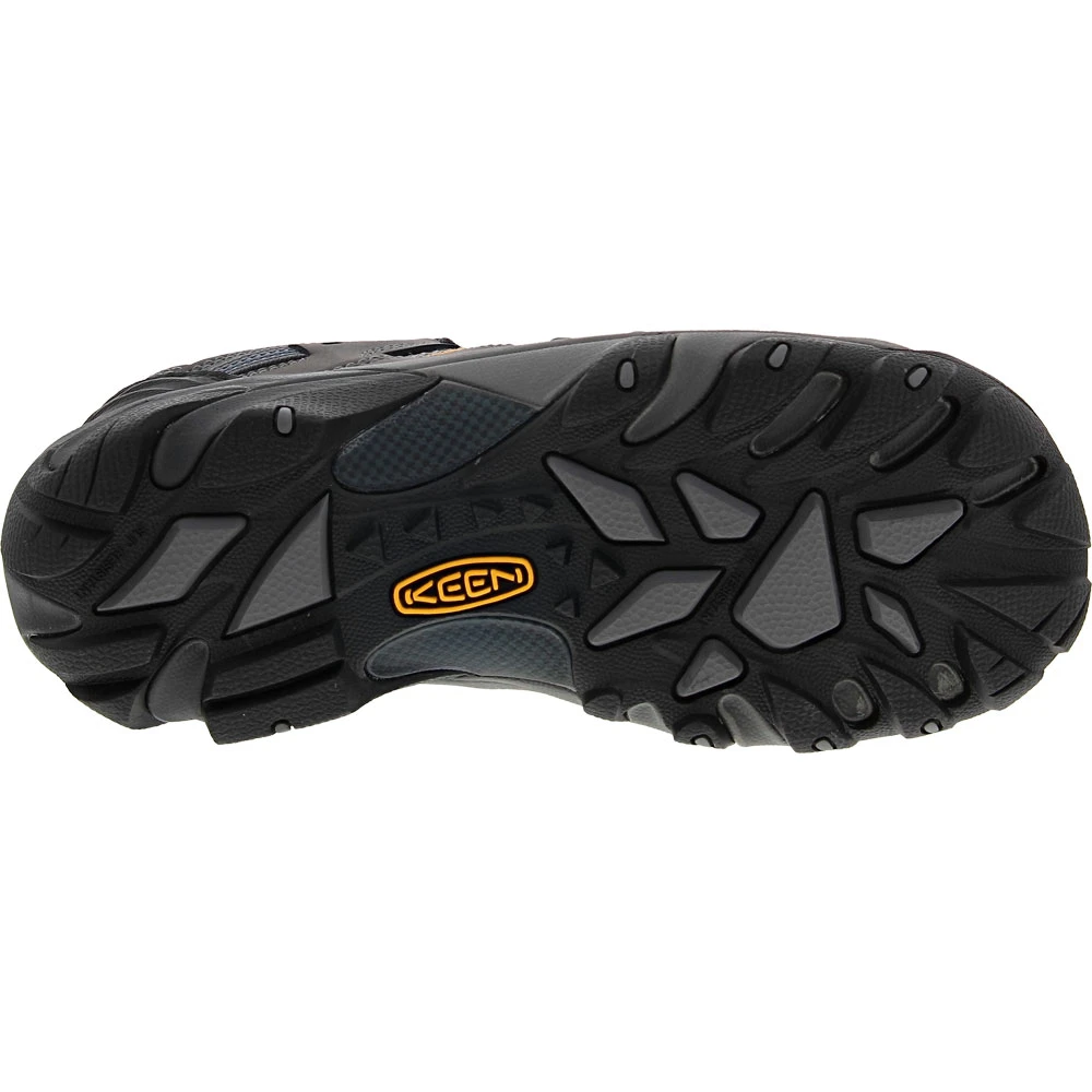 KEEN Utility Boots KEEN Utility Lansing Low Safety Toe Work Boots - Womens Magnet Majolica Blue 4 KEEN Utility Boots KEEN Utility Lansing Low Safety Toe Work Boots - Womens Magnet Majolica Blue - Image 4