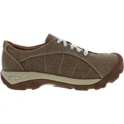 KEEN Presidio Canvas Casual Shoes - Womens Timberwolf Silver Birch
