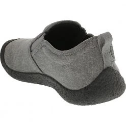 KEEN Howser Canvas Slip On Womens Casual Shoes Grey Black -Rogan‘s Shoes shop KE 1026220 SIL3