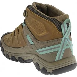 KEEN Targhee III Mid Waterproof Womens Hiking Boots Toasted Coconut Porcelain -Rogan‘s Shoes shop KE 1026333 TAN3