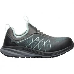 KEEN Utility Boots KEEN Utility Vista Energy Shift Comp Toe Work Shoes - Womens Steel Grey Blue Glass