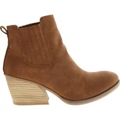 Korks Hadley Ankle Boots - Womens Rust