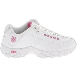 K Swiss St329 Cmf Training Shoes - Womens White Shocking Pink