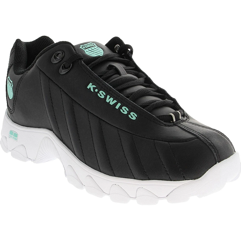 K Swiss St329 Cmf Training Shoes - Womens Black Blue 2 K Swiss St329 Cmf Training Shoes - Womens Black Blue - Image 2
