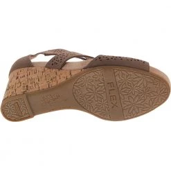 Life Stride Heidi Sandals - Womens Mushroom -Rogan‘s Shoes shop LS HEIDI BRN4