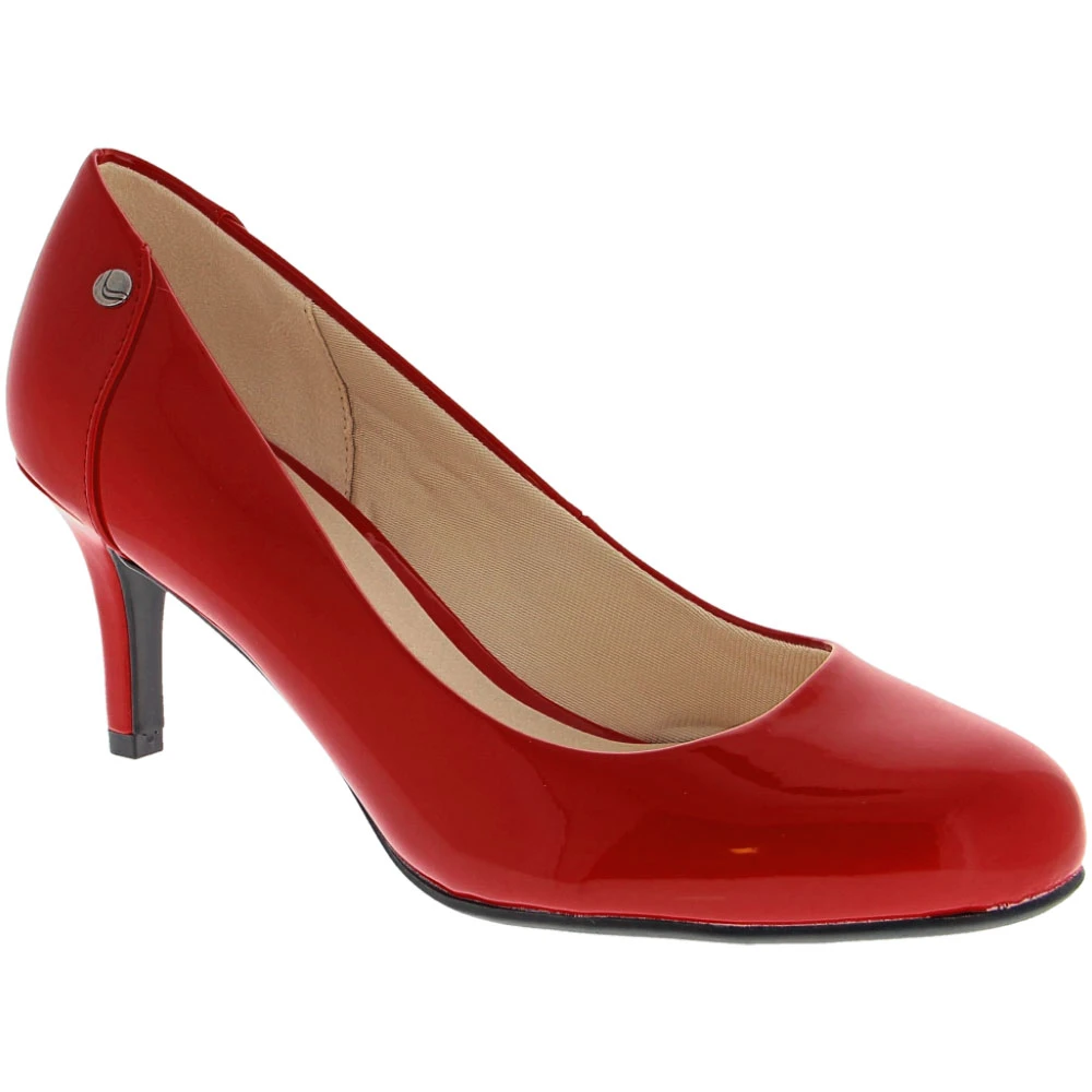 Life Stride Lively Dress Shoes - Womens Red 2 Life Stride Lively Dress Shoes - Womens Red - Image 2
