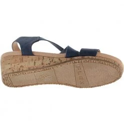 Life Stride Mexico Sandals - Womens Navy -Rogan‘s Shoes shop LS MEXICO NVY4