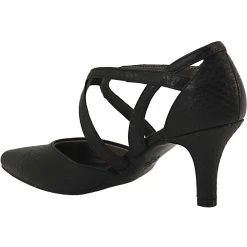 Life Stride Seamless Dress Shoes - Womens Black -Rogan‘s Shoes shop LS SEAMLESS BLK3