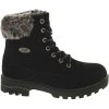 Lugz Empire High Fur Casual Boot - Womens Black Charcoal