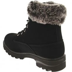 Lugz Empire High Fur Casual Boot - Womens Black Charcoal -Rogan‘s Shoes shop LZ WEMPHFD BLK3