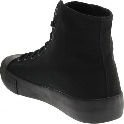 Lugz Stagger Hi Womens Sneakers Black Black -Rogan‘s Shoes shop LZ WSTAGHC XXX3