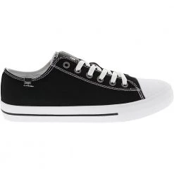 Lugz Stagger Lo Oxford Womens Sneakers Black White