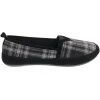 Mia Adri Slip On Casual Shoes - Womens Black Plaid