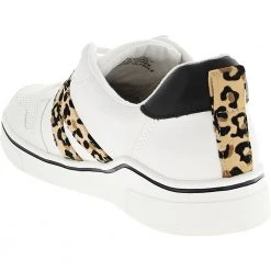 Mia Alta Sneaker Womens Lifestyle Shoes White Leopard -Rogan‘s Shoes shop MA ALTA F WTN3