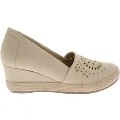 Mia Franki Slip On Casual Shoes - Womens Natural