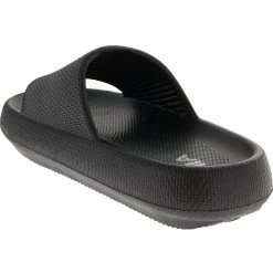 Mia Lexa Slide Womens Sandals Black -Rogan‘s Shoes shop MA LEXA BLK3