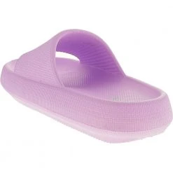 Mia Lexa Slide Womens Sandals Lavender -Rogan‘s Shoes shop MA LEXA PUR3