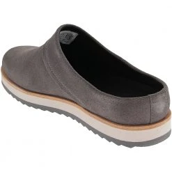 Merrell Juno Clog Suede Slip On Casual Shoes - Womens Charcoal -Rogan‘s Shoes shop ME 001412 CHA3
