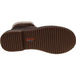 Merrell Haven Mid Lace Polar Winter Boots - Womens Brown -Rogan‘s Shoes shop ME 001860 BRN4