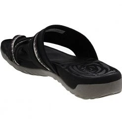 Merrell Terran 3 Cush Post Sandals - Womens Black -Rogan‘s Shoes shop ME 002728 BLK3