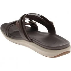 Merrell Kalari Shaw Slide Sandals - Womens Brown -Rogan‘s Shoes shop ME 03404 BRN3