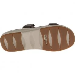 Merrell Kalari Shaw Slide Sandals - Womens Brown -Rogan‘s Shoes shop ME 03404 BRN4