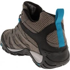 Merrell Alverstone Mid Waterpr Hiking Boots - Womens Charcoal -Rogan‘s Shoes shop ME 036278 CHA3
