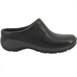 Merrell Encore Q2 Slide Leather Clogs Casual Shoes - Womens Black