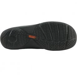 Merrell Encore Q2 Slide Leather Clogs Casual Shoes - Womens Black -Rogan‘s Shoes shop ME 45812 BLK4