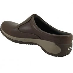 Merrell Encore Q2 Slide Leather Clogs Casual Shoes - Womens Brown -Rogan‘s Shoes shop ME 45812 BRN3