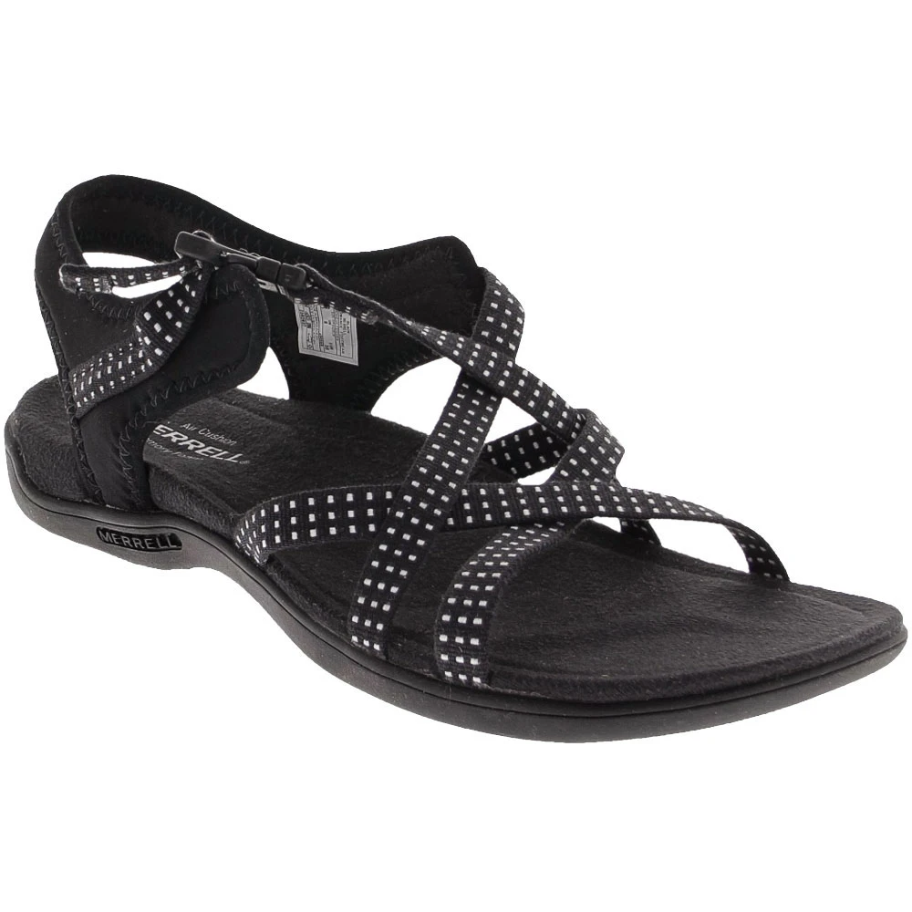 Merrell District Muri Lattice Sandals - Womens Black 2 Merrell District Muri Lattice Sandals - Womens Black - Image 2