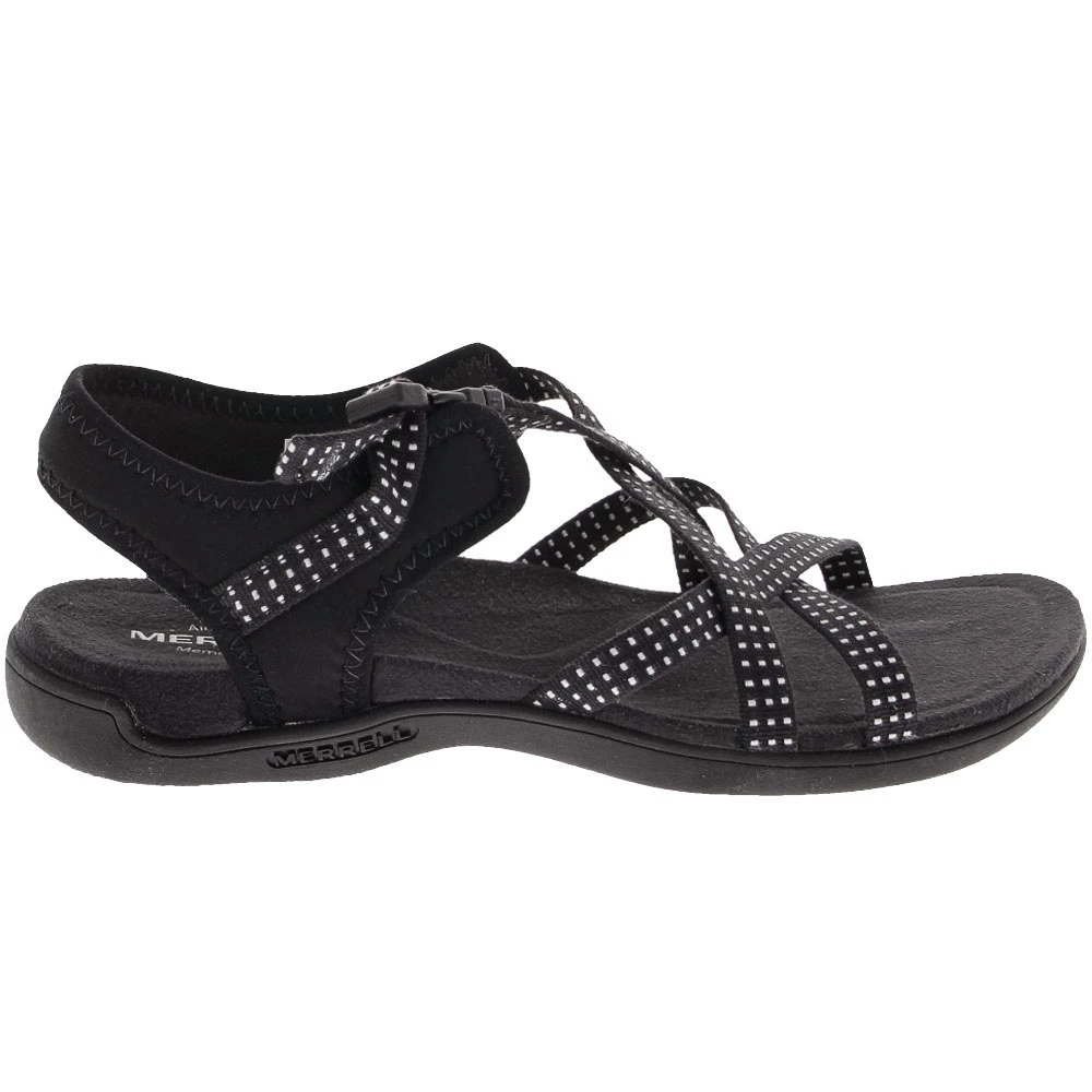 Merrell District Muri Lattice Sandals - Womens Black 1 Merrell District Muri Lattice Sandals - Womens Black