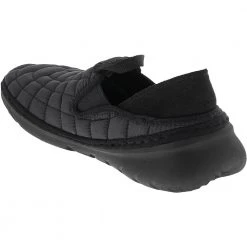 Merrell Hut Moc Slip On Casual Shoes - Womens Triple Black -Rogan‘s Shoes shop ME 90802 BLK3