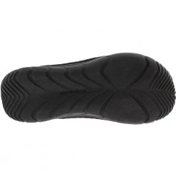 Merrell Hut Moc Slip On Casual Shoes - Womens Triple Black -Rogan‘s Shoes shop ME 90802 BLK4