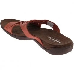Merrell District Mahana Slide Sandals - Womens Redwood -Rogan‘s Shoes shop ME 97318 RED3