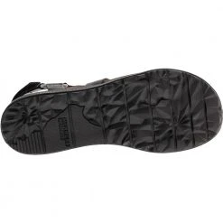 Merrell Around Town Chey T Sandals - Womens Black -Rogan‘s Shoes shop ME 97434 BLK4