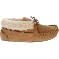 Minnetonka Moccasins Minnetonka Chrissy Slippers - Womens Cinnamon