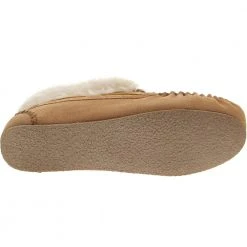 Minnetonka Moccasins Minnetonka Chrissy Slippers - Womens Cinnamon -Rogan‘s Shoes shop MN 40031 CIN4
