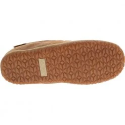 Minnetonka Moccasins Minnetonka Tempe Slippers - Womens Tan -Rogan‘s Shoes shop MN 40121 TAN4
